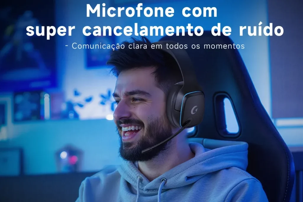 Olafvi Fone de Ouvido Sem Fio Gamer, melhor headset gamer